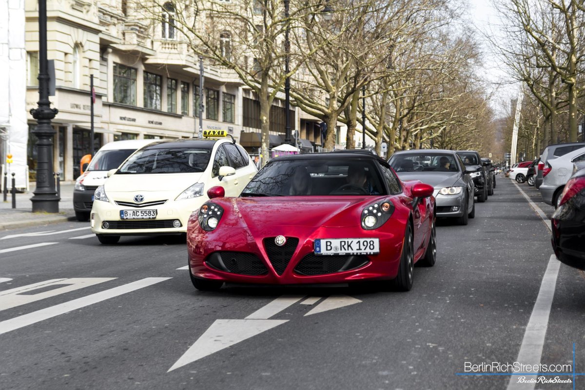 Alfa Romeo 4C Spider spotted in Berlin — BerlinRichStreets